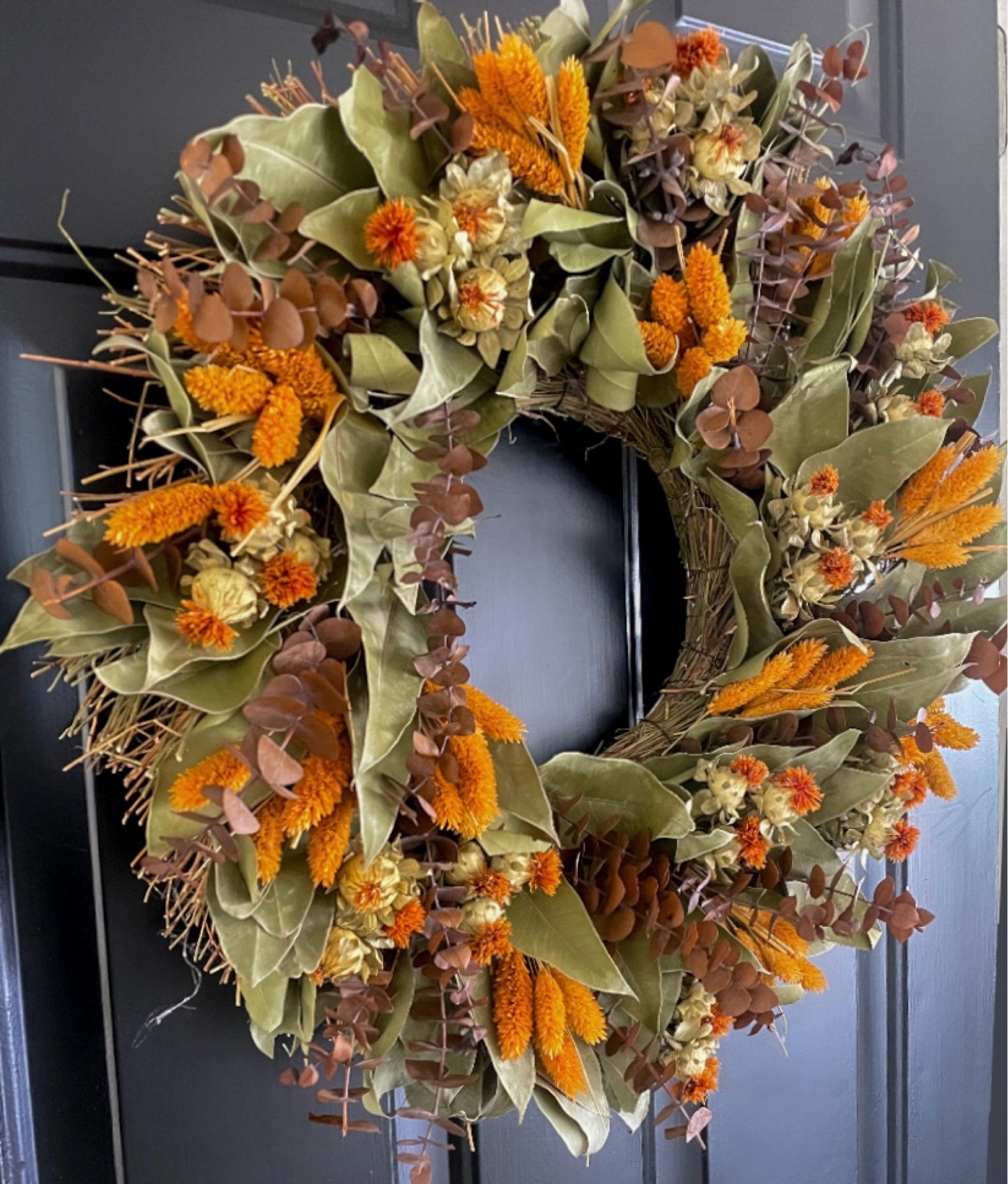 I LOVE the smell of real preserved #Fall #Wreaths 

#LTKStyleTip #LTKHome #LTKSeasonal