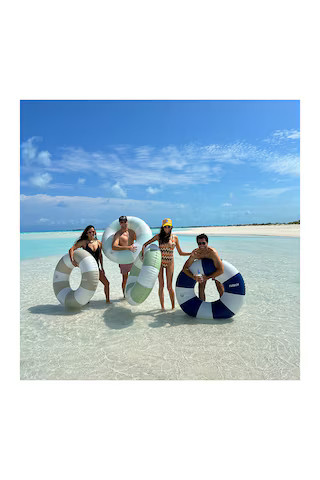 FUNBOY Khaki Vintage Stripe Tube Float from Revolve.com | Revolve Clothing (Global)