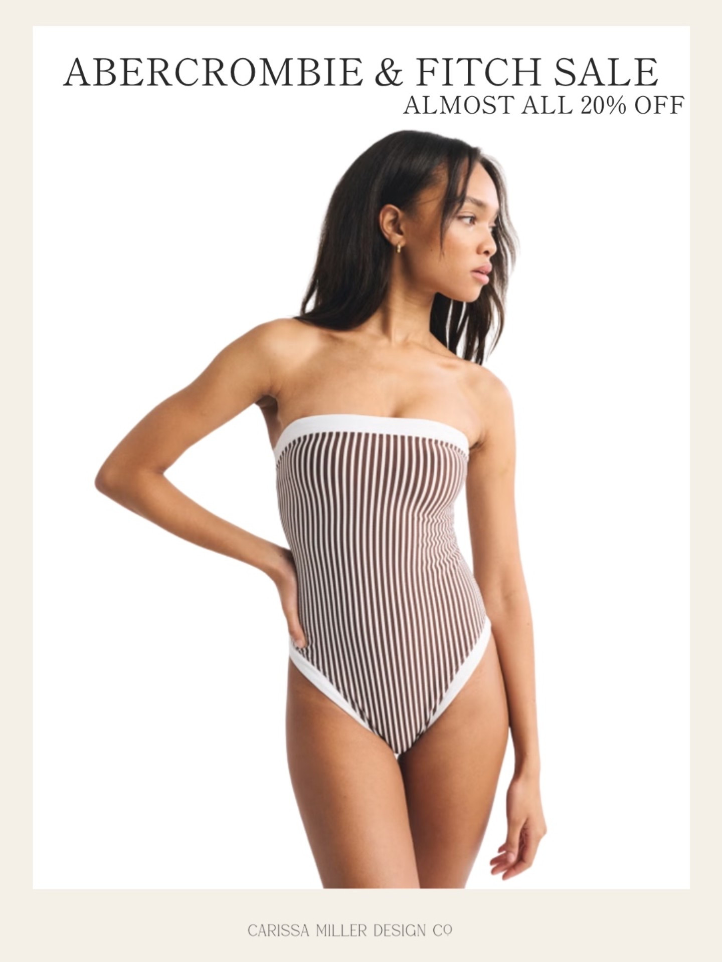 The cutest swimsuit. I’m obsessed!
