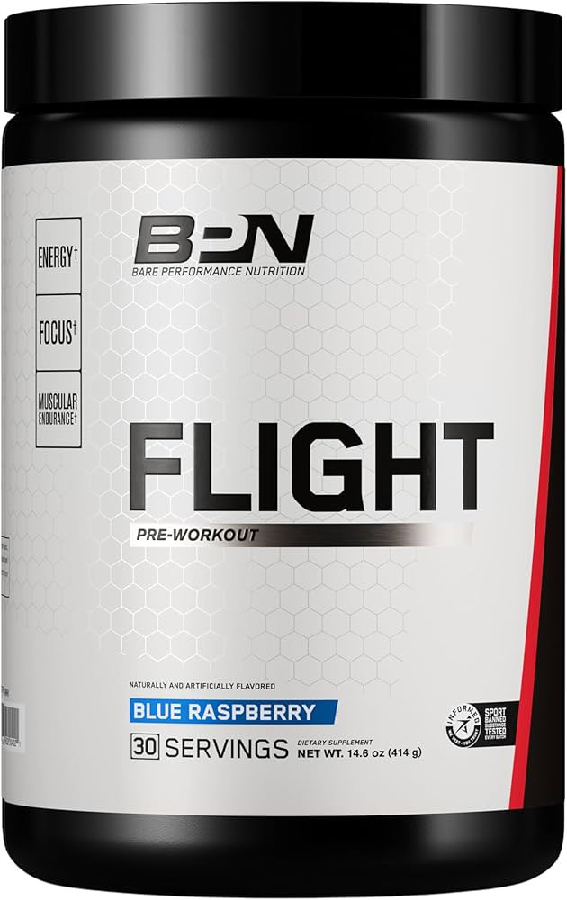 BARE PERFORMANCE NUTRITION BPN Flight Pre Workout, Supports Energy and Mental Focus, Improved End... | Amazon (US)
