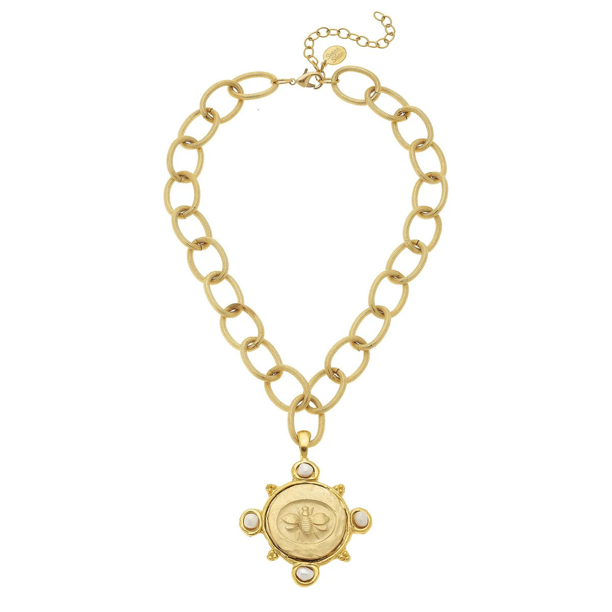 Elegant Pendant Bee Necklace | Susan Shaw