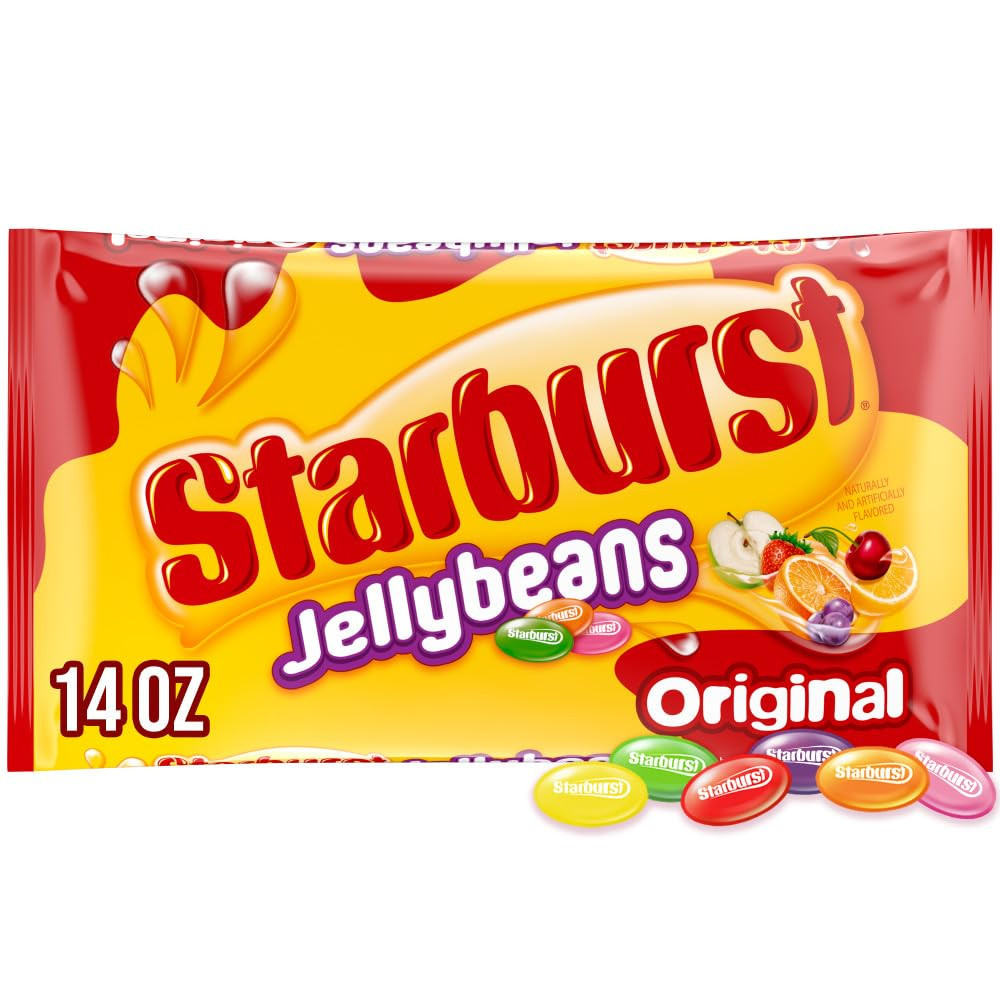 STARBURST Original Easter Jelly Beans Chewy Candy, 14 oz Bag | Amazon (US)