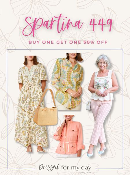 Buy one, get one 50% off all full-priced apparel with code SUMMEROUTFITS at spartina 449. ✨🚨 I’ve linked my favorite items below for you to shop. 

#LTKMidsize #LTKSaleAlert #LTKStyleTip