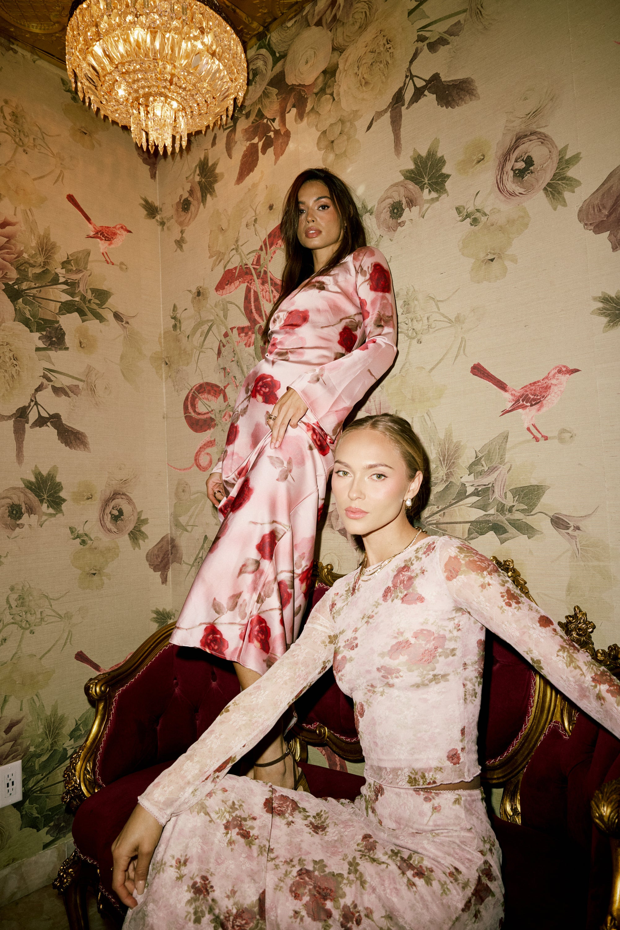 Anderson Floral Mesh Top | Böhme US