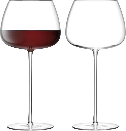 LSA International Culture Red Wine Balloon Glass, One Size, Clear | Amazon (US)