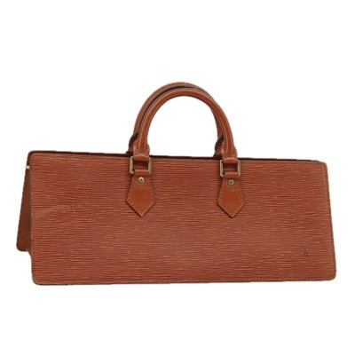 LOUIS VUITTON Epi Sac Triangle Hand Bag Brown M52093 LV Auth 101035 | eBay US