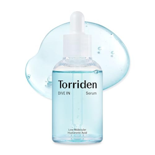 Torriden DIVE IN Hyaluronic Acid Serum for Deep Hydration | Korean K-Beauty Glass Skin Plump Glow | Lightweight Fast-Absorbing Face Serum 50ml (1.69 fl.oz.) | Amazon (US)