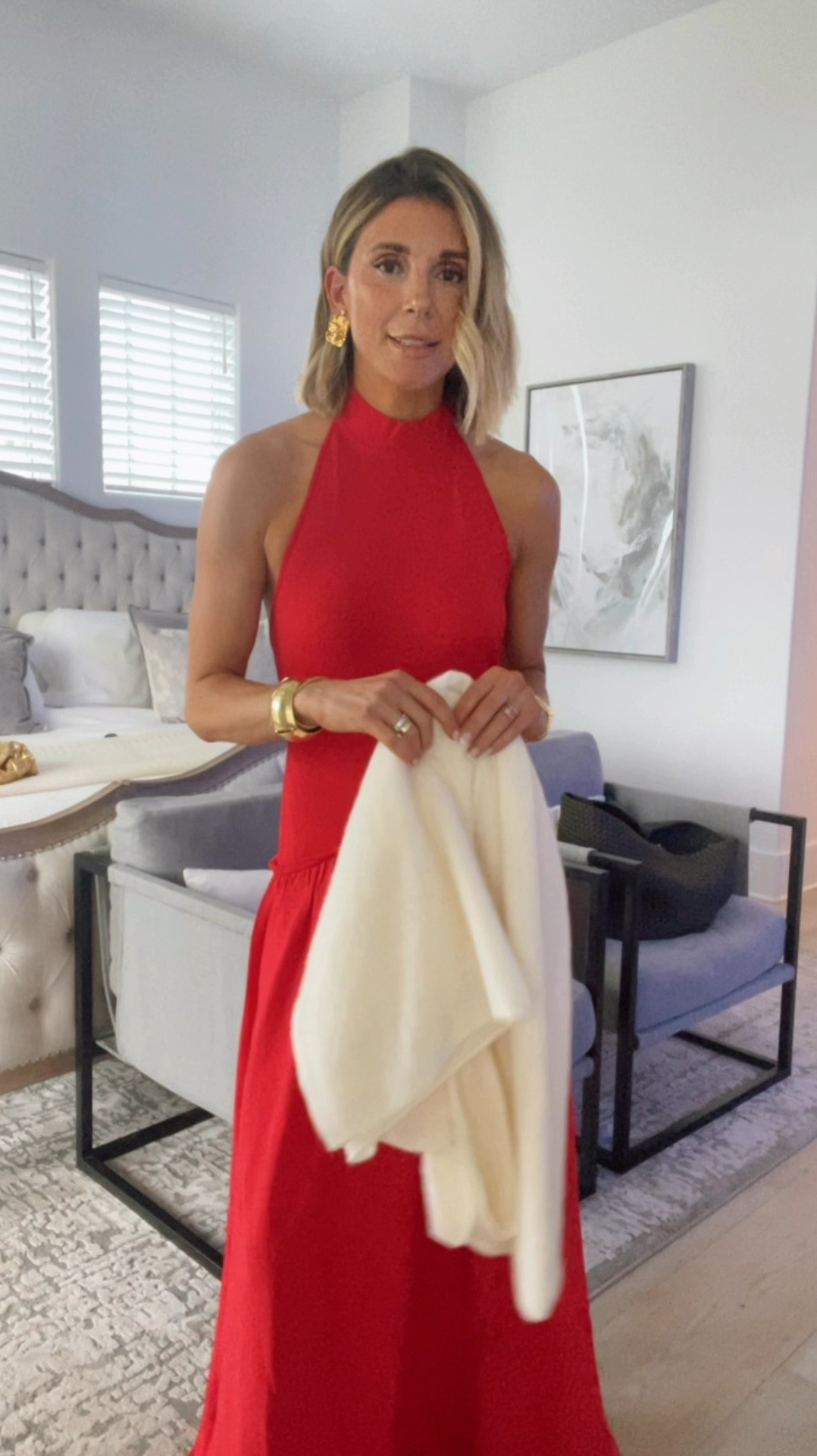 This cashmere wrap I've had for years and my go to in the evenings here in 30A. It's great for layering over dresses on a chill evening or restaurant. 