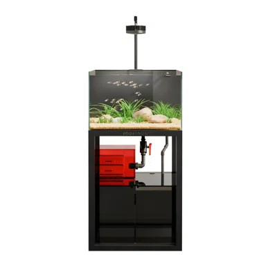 30-36 Gallon Stainless steel Modern Eco Aquarium Tank | Wayfair North America