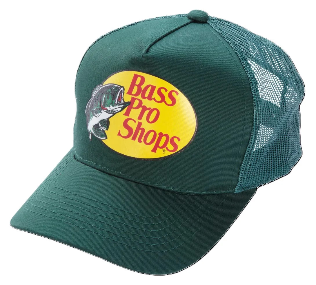 Bass Pro Shops Mesh Trucker Cap - Dark Green | Walmart (US)