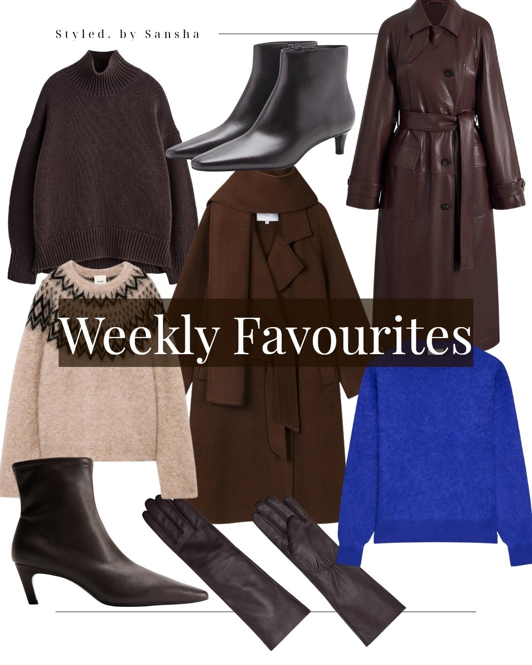 Some of your favourite pieces this week!

Use Sansha15 for Fabrique (Sansha10 if you are a returning customer )

#LTKGiftGuide #LTKHoliday #LTKFindsUnder100