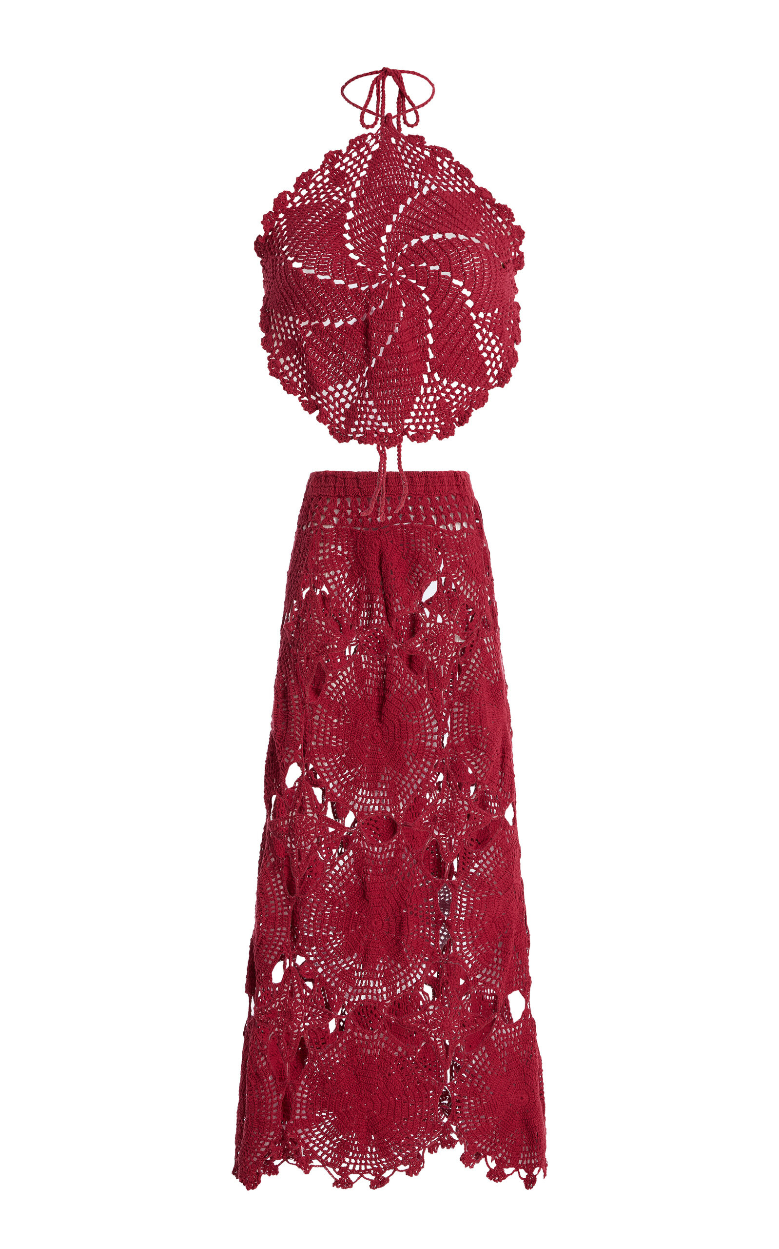 Exclusive Libre Crocheted Cotton Skirt Set | Moda Operandi (Global)