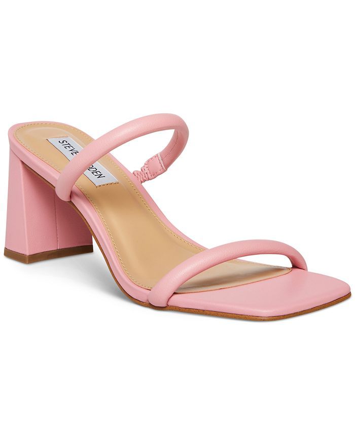 Steve Madden Women's Lilah Two-Piece Block Heel Sandals & Reviews - Sandals - Shoes - Macy's | Macys (US)