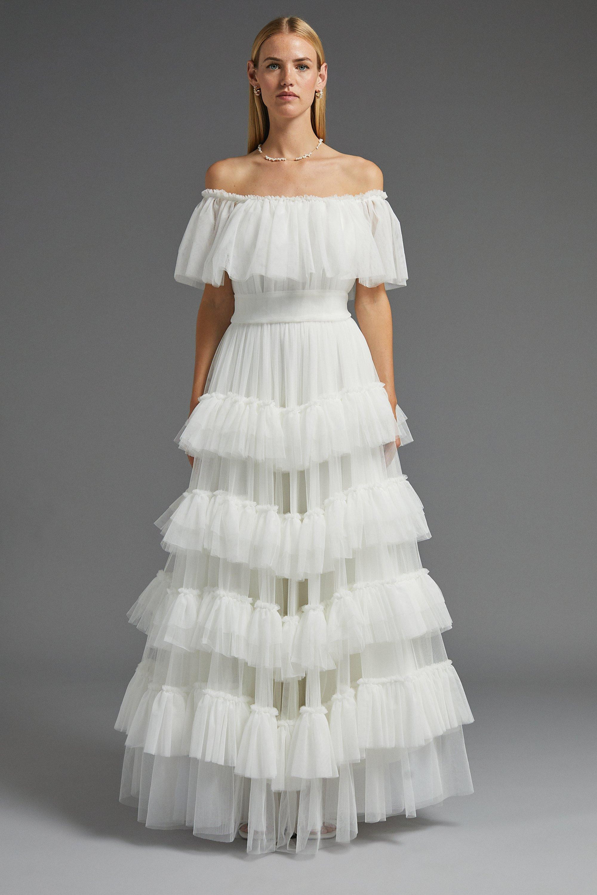 Dresses | Tiered Meringue Maxi Dress | Coast | Coast UK & IE