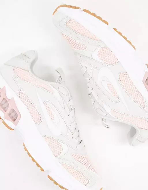 Nike Air Zoom Fire sneakers in light bone/pale coral | ASOS (Global)