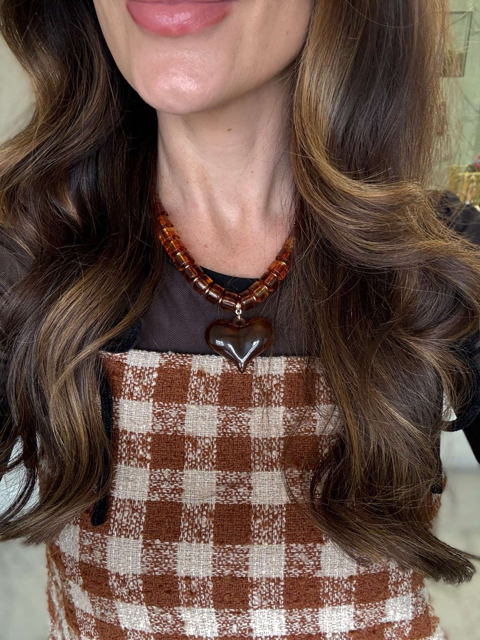 Gorgeous chunky amber heart necklace under $10!!!

#LTKFindsUnder50 #LTKGiftGuide #LTKSaleAlert