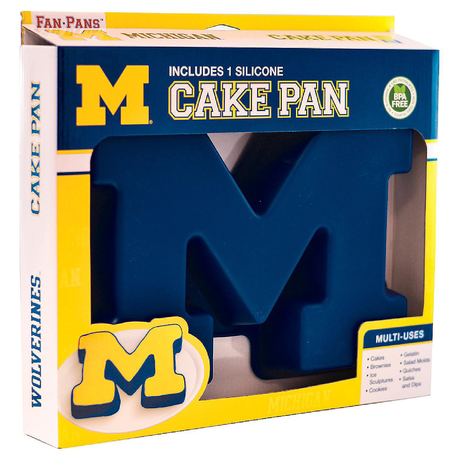 Michigan Wolverines NCAA Cake Pan | Oriental Trading Company