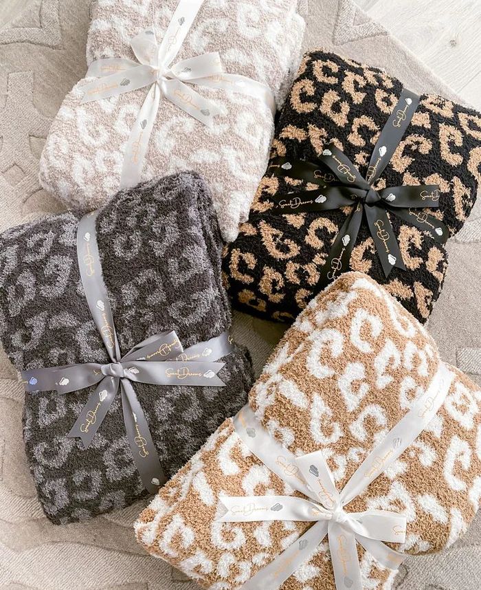 Leopard Buttery Blanket | The Styled Collection