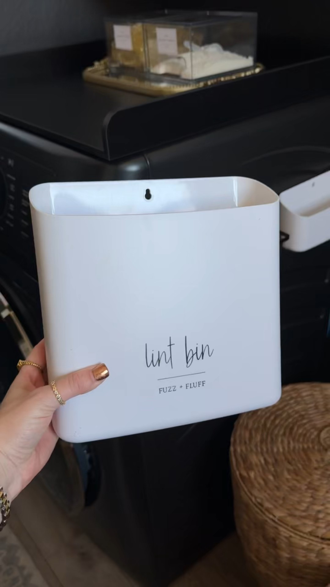 This lint bin is a must have for the laundry room!

#LTKSeasonal #LTKHome #LTKmomlife