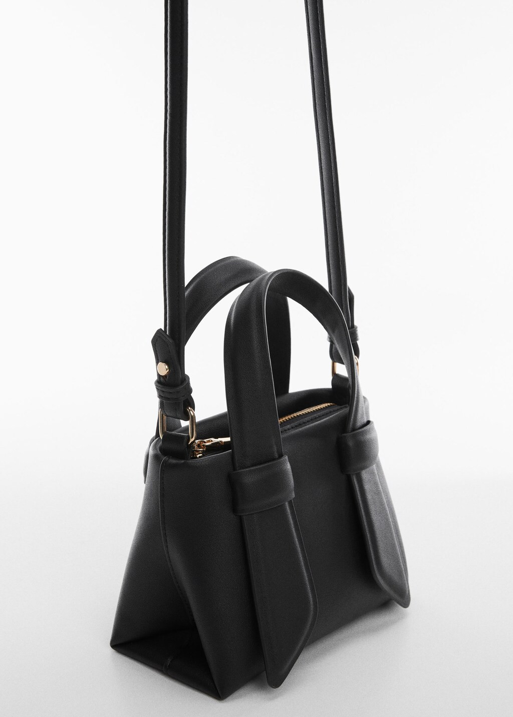 Crossbody bag with double handle | MANGO (US)