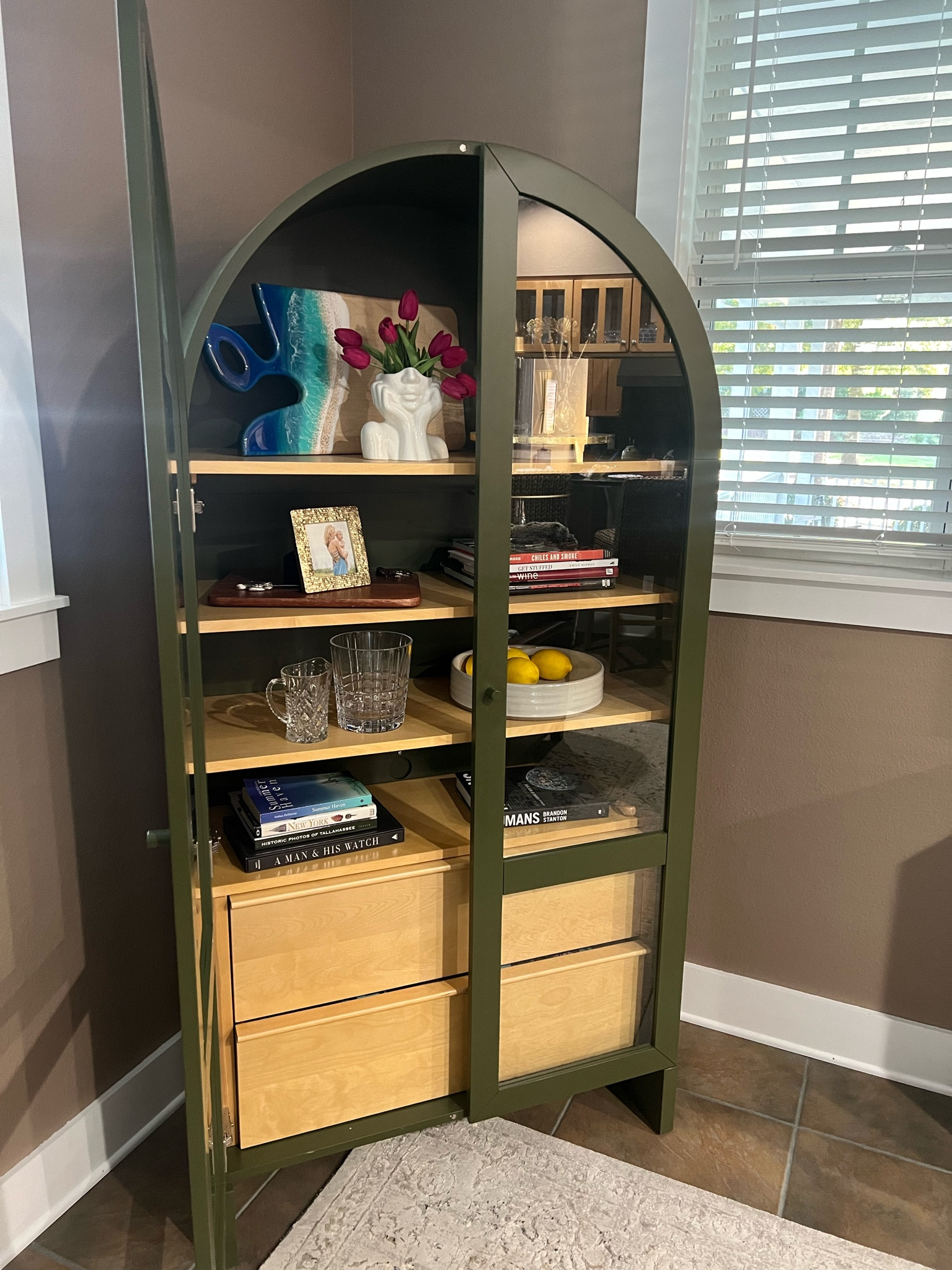 My favorite storage cabinet is now available in Sage and a few new colors 

#LTKHome #LTKFallSale #LTKSaleAlert