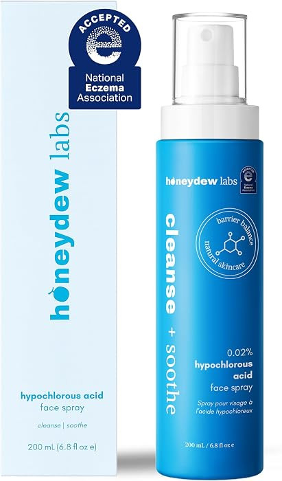 Hypochlorous Acid Spray \u2013 Dermatologist Tested HOCl Facial Cleanser for Sensitive, Acne-Pron... | Amazon (US)