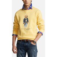 Polo Ralph Lauren Men's Polo Bear Fleece Sweatshirt - Empire Yellow Heritage Bear - L | Coggles (Global)