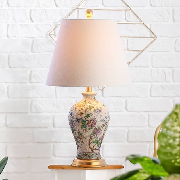 22" LED Classic Chinoiserie Table Lamp - JONATHAN Y | Target