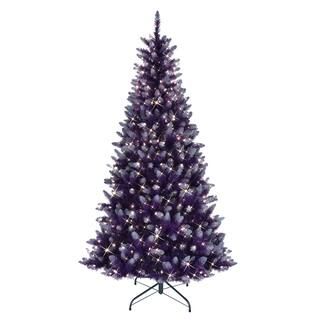 6.5ft. Pre-Lit Fashion Purple Artificial Christmas Tree, Clear Lights | Michaels Stores