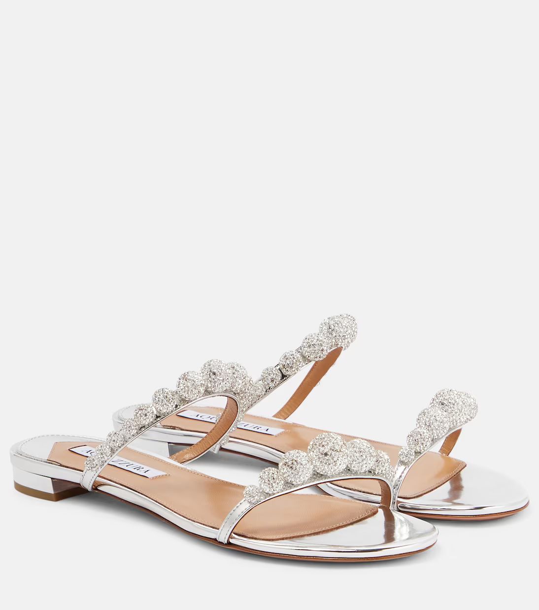 Disco Dancer embellished leather sandals | Mytheresa (US/CA)