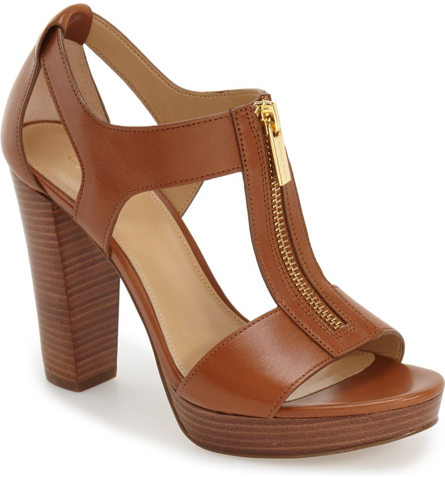 MICHAEL Michael Kors 'Berkley' T-Strap Sandal (Women) | Nordstrom | Nordstrom