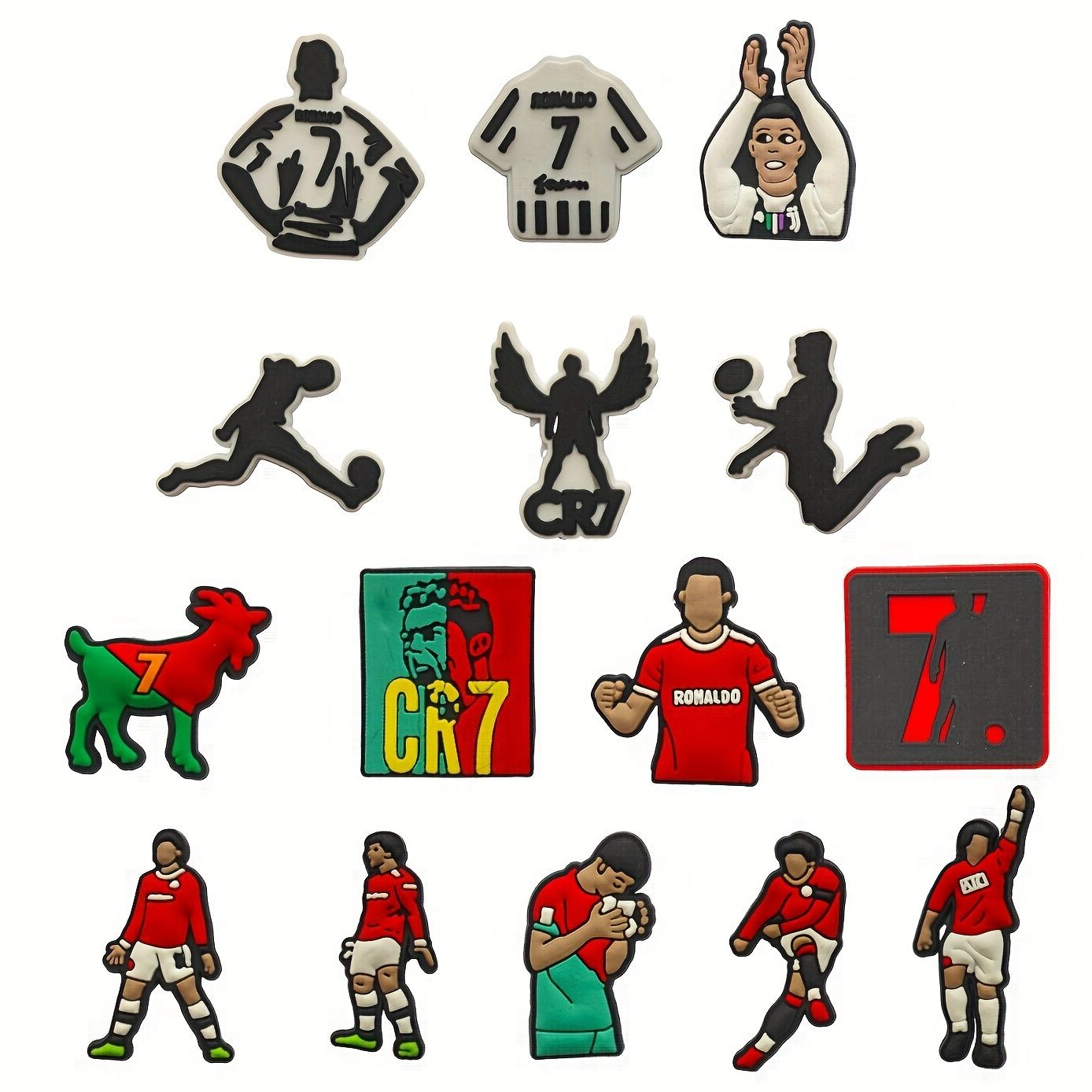 15 Piece Soccer Sports Shoe Charms Set   Durable Pvc - Temu | Temu Affiliate Program