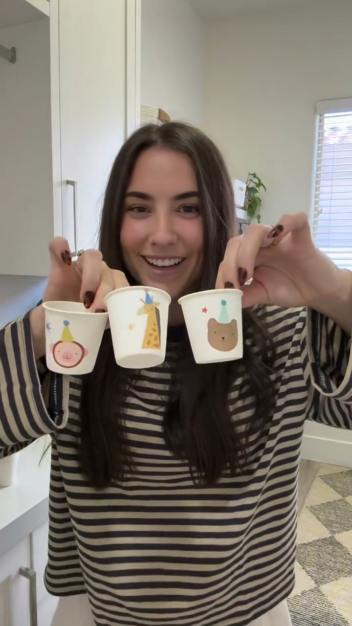 You can’t tell me these aren’t the cutest little cups ever!! #firstbirthdayideas #birthdayideas #birthdayparty #MomsofTikTok #DIY #sahm #momlife #momsofinstagram #momsofinsta #sahmlife #sahmsoftiktok #babyboy