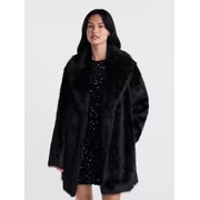 Madden NYC Women's Faux Fur Jacket, Sizes XXS-1X | Walmart (US)