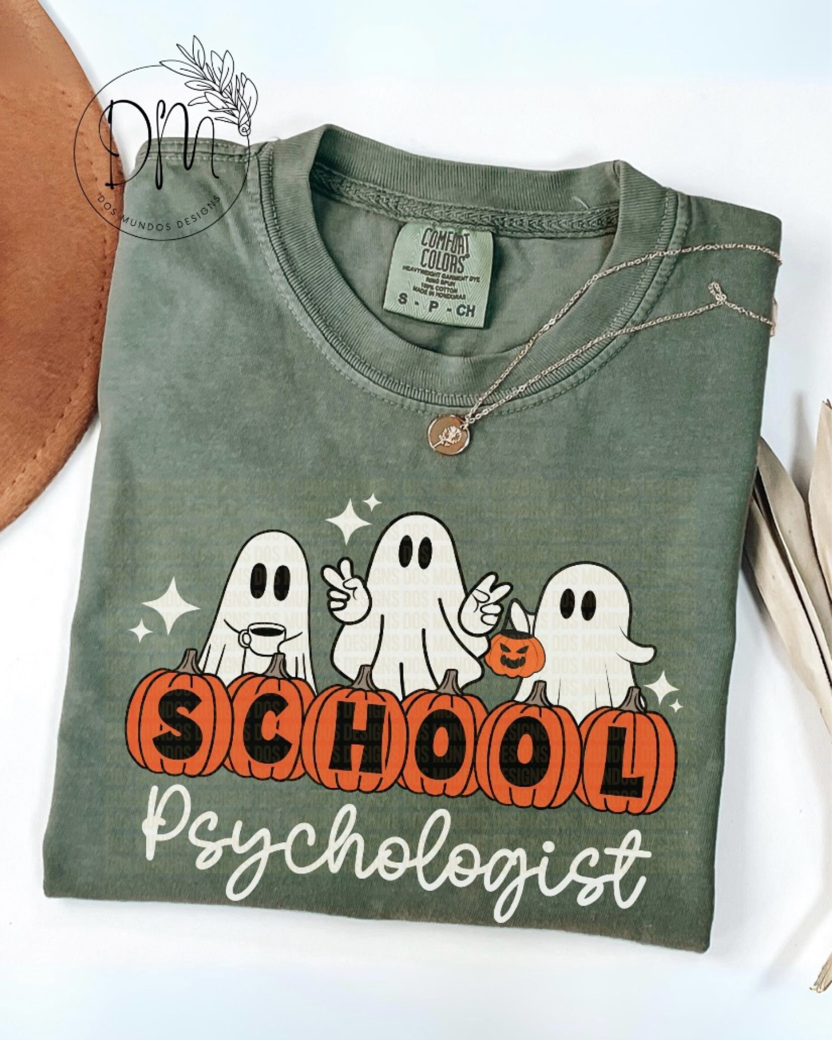 Comfort colors school psychology Halloween t-shirt 👻🎃

#LTKFallSale #LTKWorkwear #LTKSeasonal