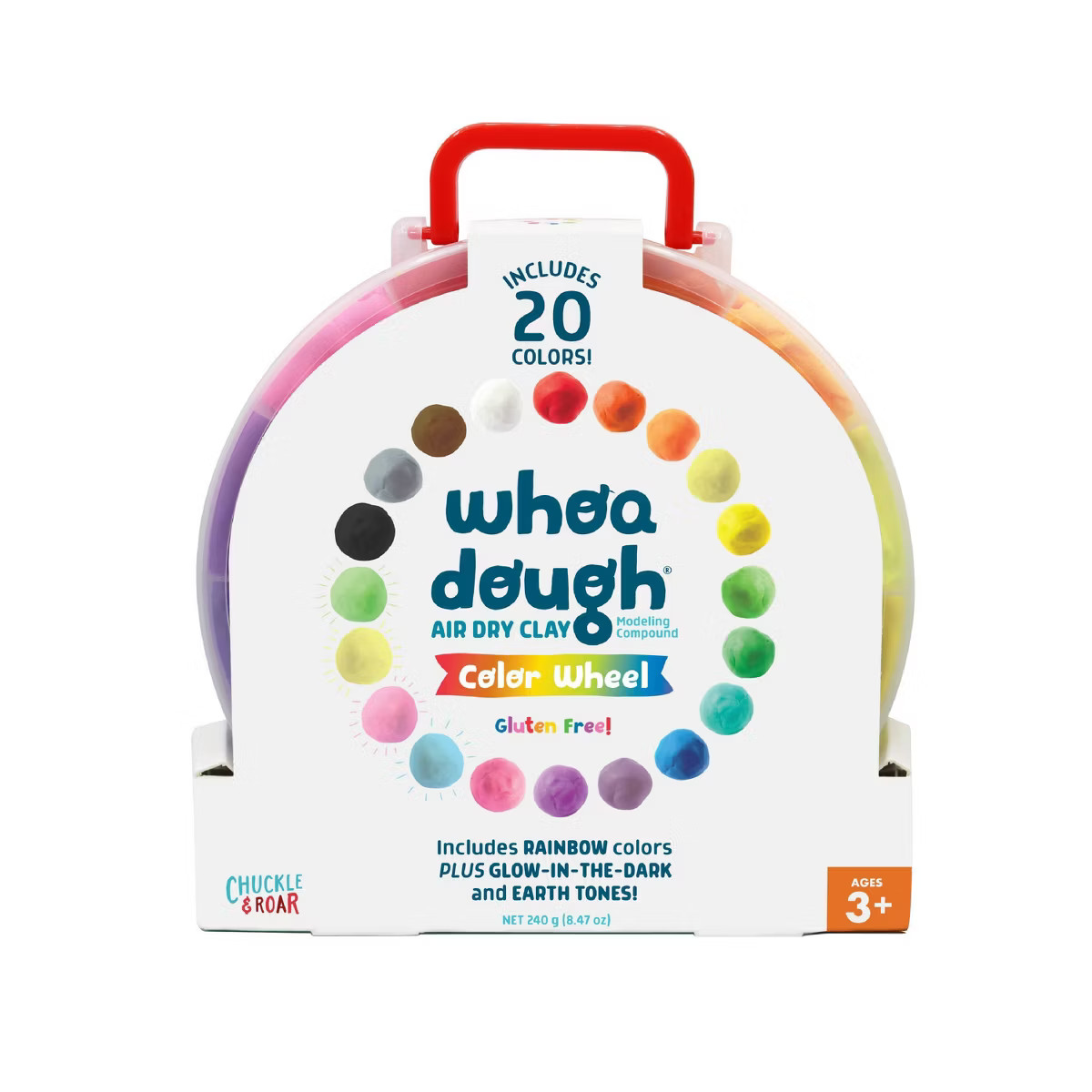 Chuckle & Roar Whoa Dough Color Wheel - Air Dry Clay | Target