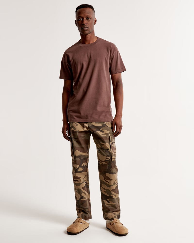 Men's Loose Cargo Pant | Men's Bottoms | Abercrombie.com | Abercrombie & Fitch (US)