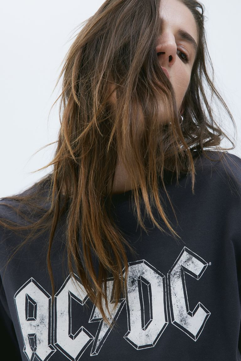 Oversized Printed T-shirt | H&M (US + CA)