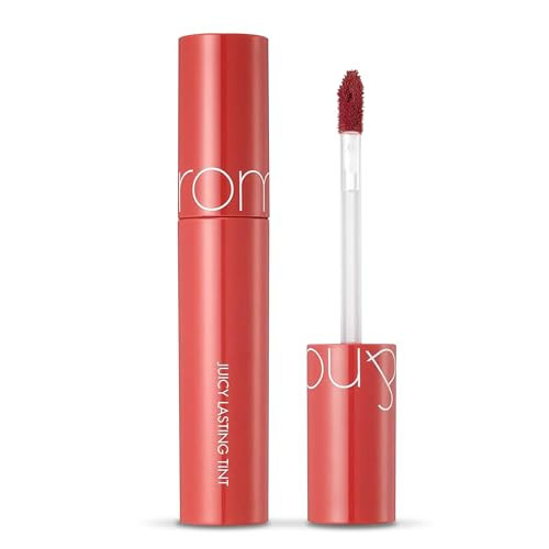 rom&nd Juicy Lasting Tint #17 Plum Coke - K-Beauty Long-Wear Glossy Lip Stain for Cool Tones, Hydrating & Non-Sticky Deep Berry Plum | Amazon (US)