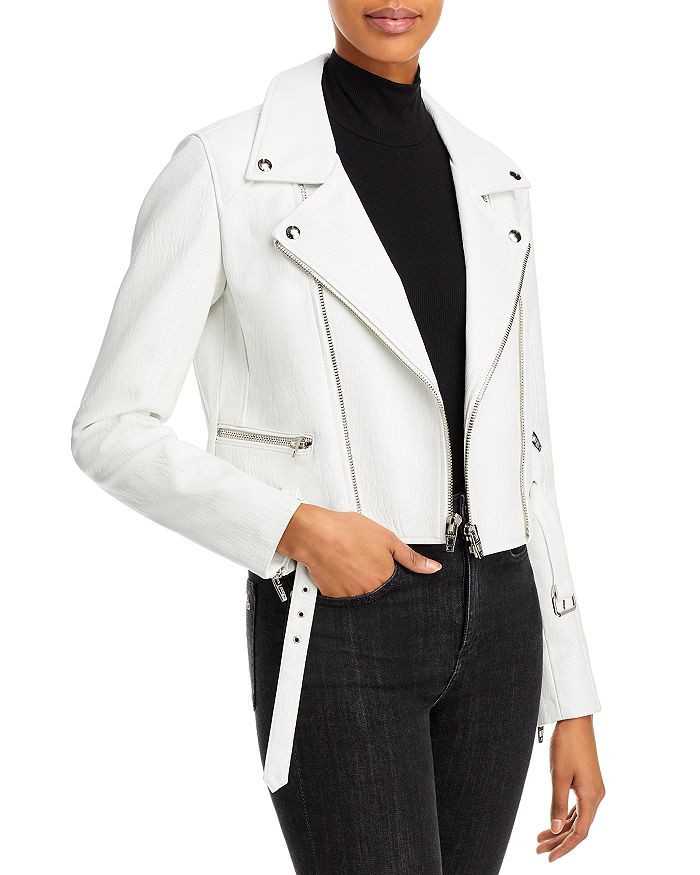Faux Leather Moto Jacket | Bloomingdale's (US)