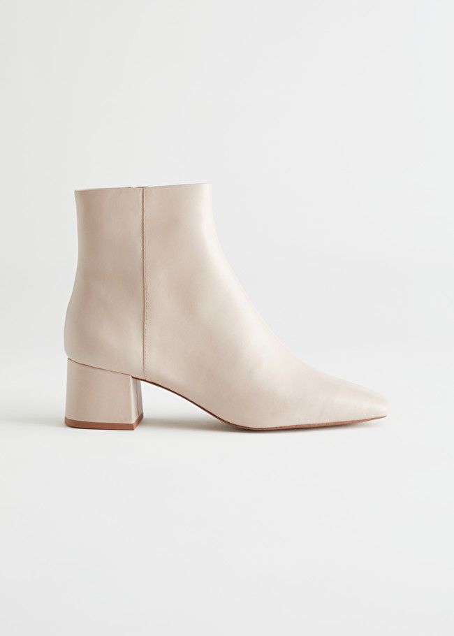 Leather Heeled Ankle Boots | & Other Stories (EU + UK)