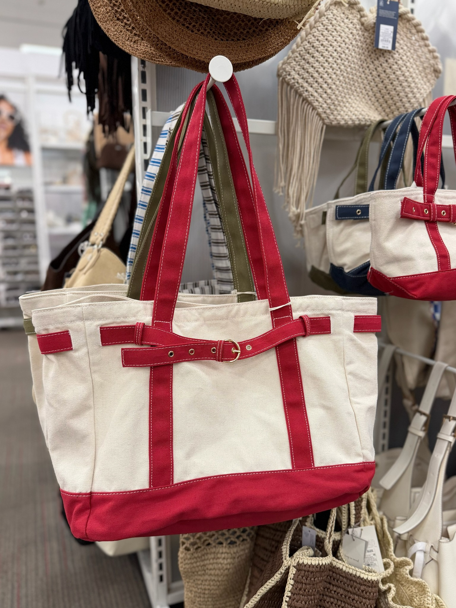 This new tote at Target is giving the same vibe as the viral LL Bean bag but for $30… immediately yes!!
spring outfits 2026, country concert outfits, spring dresses, date night outfits, vacation outfits beach, business casual workwear, work outfits, plus size fashion, travel outfits, summer outfits, tote bag, everyday bag, target style 

 #LTKgrwm #LTKootd #LTKSeasonal