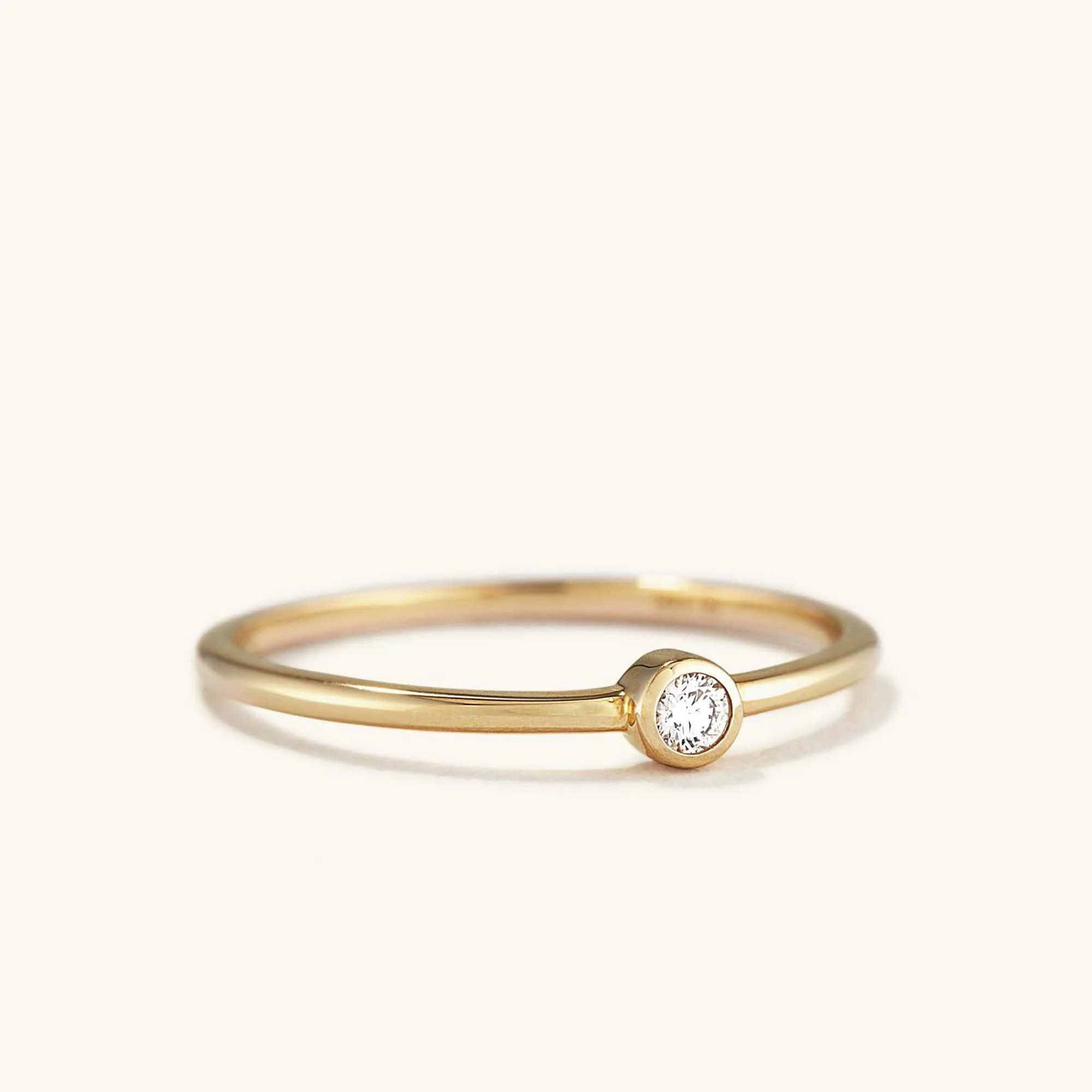 Solo Diamond Ring | Mejuri Fine Crew