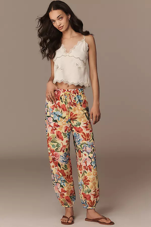Farm Rio x Anthropologie Printed Balloon Pants | Anthropologie (US)