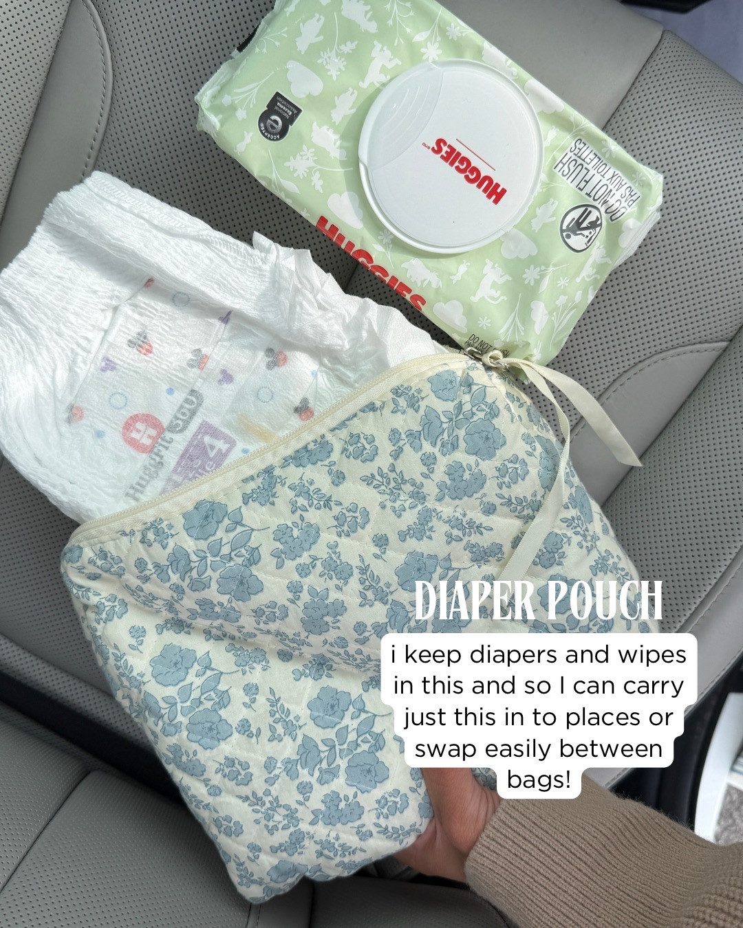 This diaper bag is a game-changer for on-the-go moms! Easy to carry and swap between bags.

baby diaper, baby wipes, diaper bag, huggies, pampers, diaper pouch, hallie ragan

#LTKTravel #LTKBaby #LTKKids