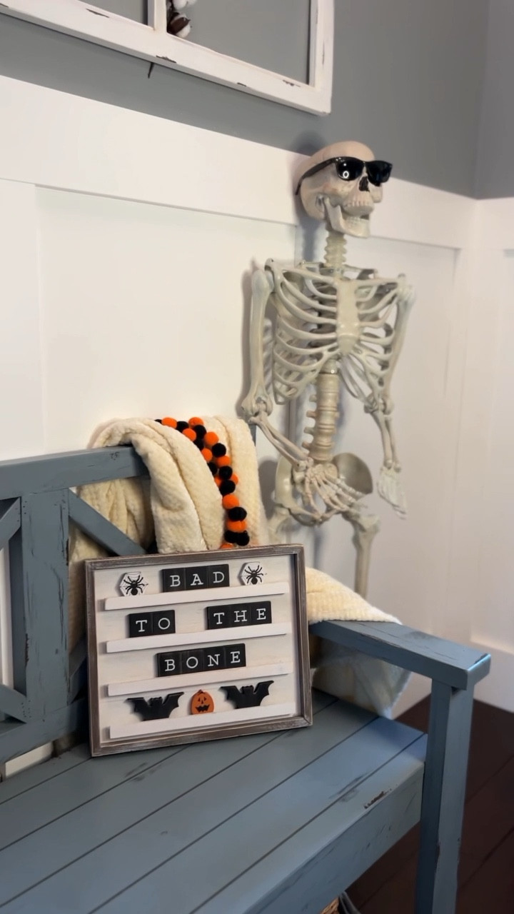 Five foot skeleton under $30! I wish I would have bought two! Perfect for indoor and outdoor Halloween decor. Our kids love this skeleton!

Halloween decor, spooky decor, October, outdoor decor, 

#LTKparties #LTKfamily #LTKhome