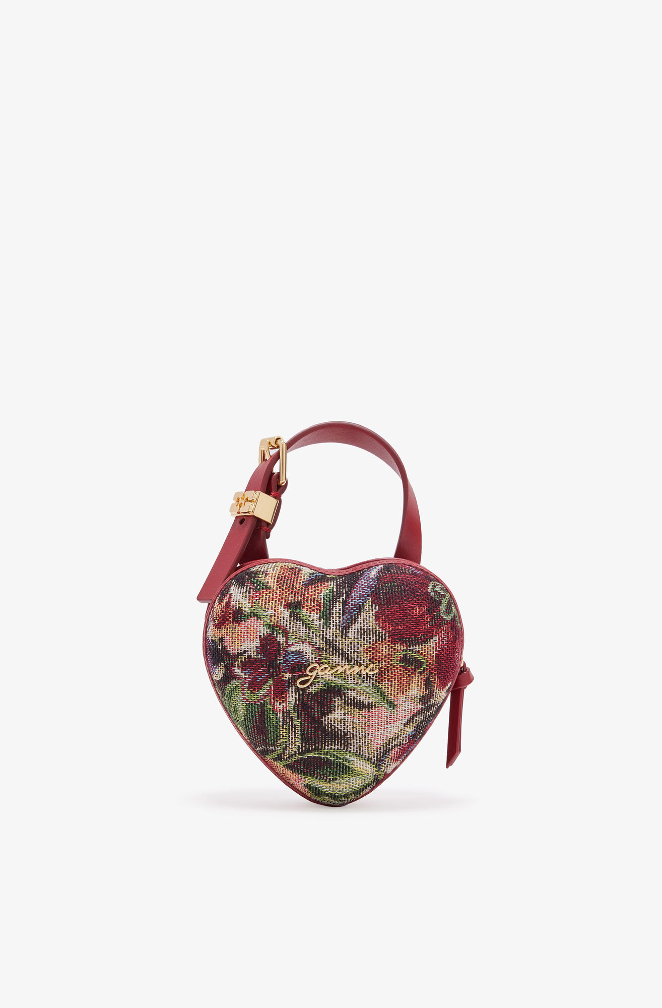 Tapestry Nano Heart Bag | Ganni
