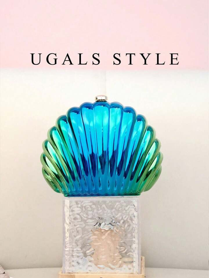 Luxury 2024 Women's Party Prom Shell Clip Box Evening Clutch Acrylic Transparent Clutch Waterproof Crossbody Bag Tready Bride Bag, Perfect For Party, Wedding, Dinner/Banquet, Matching With Wedding Dress,Formal Dresses, Prom Dress, Birthday Dress, Women Dress Party, Elegant Shell Bag, Perfect For Parties, Weddings, Dinners & Banquets, Matches Wedding Dresses, Formal Wear, Prom Gowns, Birthday Outfits & Women's Party Attire | SHEIN