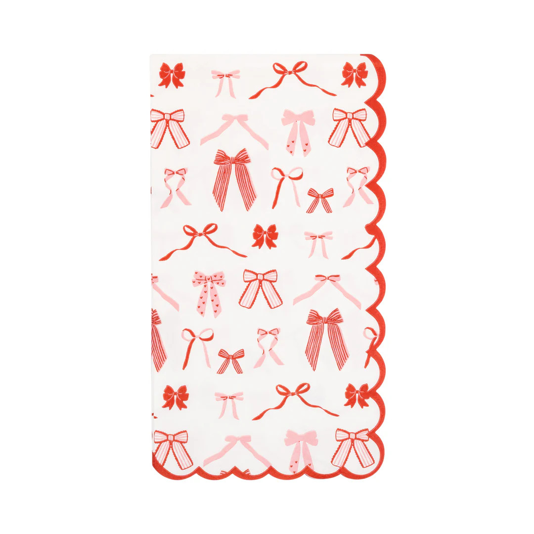 Bow Pattern Dinner Napkin | My Mind's Eye