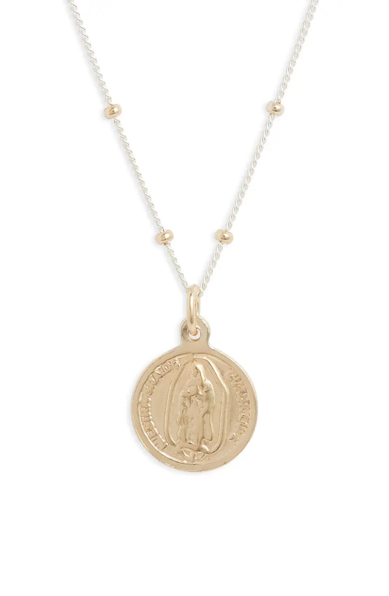 Single Medallion Pendant Necklace | Nordstrom